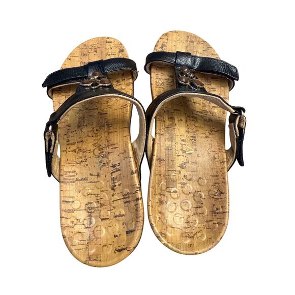 Vionic Viviana Orthotic Embellished Slide Sandals Women’s Size 9 Black Jeweled - Picture 5 of 7